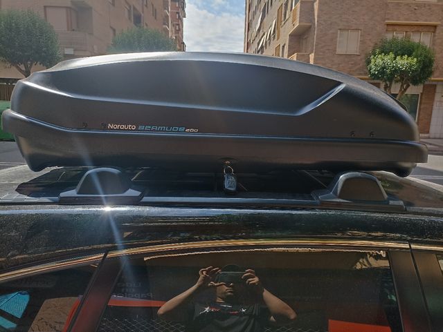 Alquiler cofre baul techo Norauto 375L (finde)