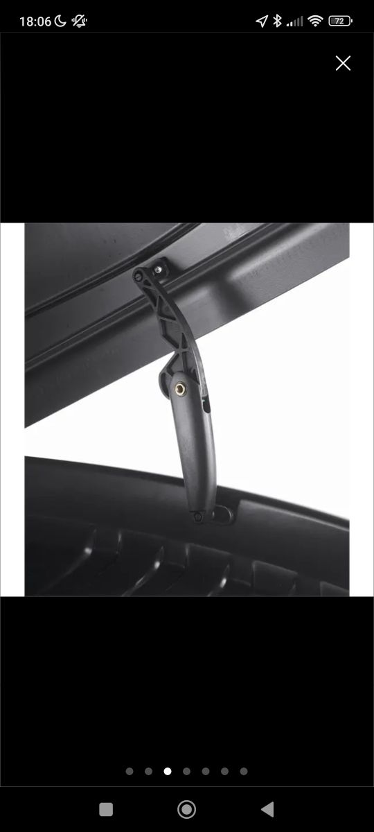 Alquiler cofre baul techo Norauto 375L (finde)