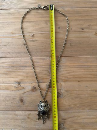 Collar Mango león dorado