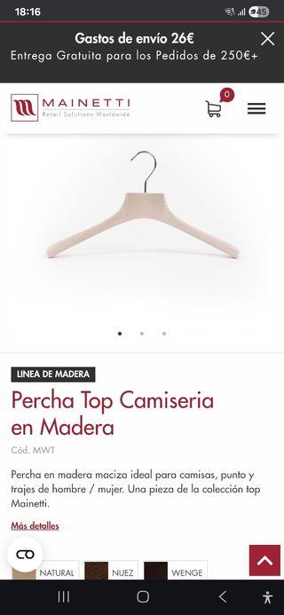 Lote perchas