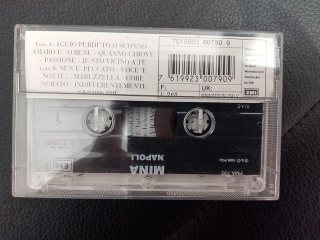 Mina - Napoli - Musicassetta