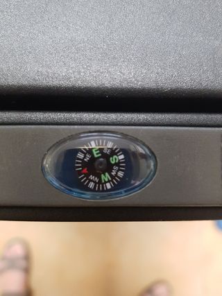 Maleta grande azul y roja