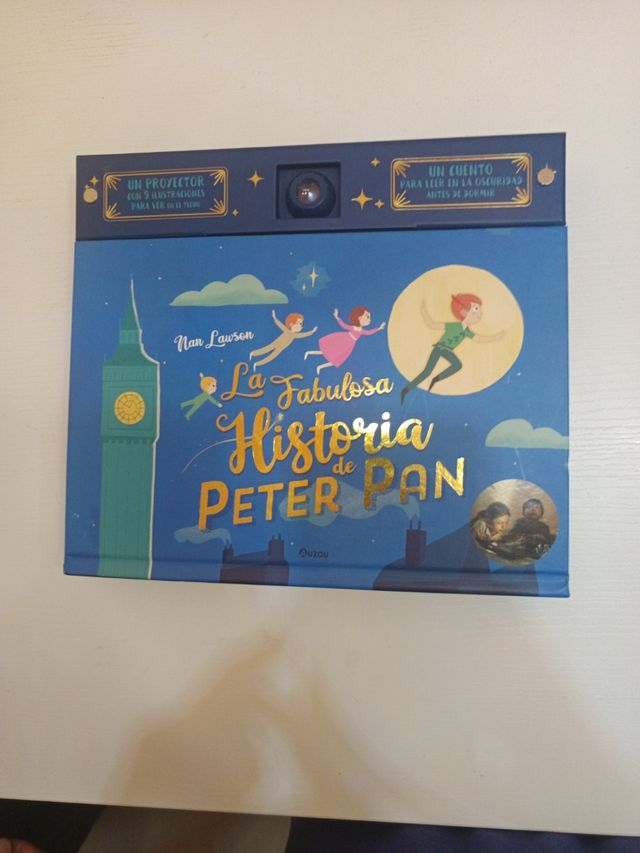 La fabulosa historia de Peter Pan. Libro proyector