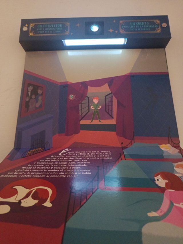 La fabulosa historia de Peter Pan. Libro proyector