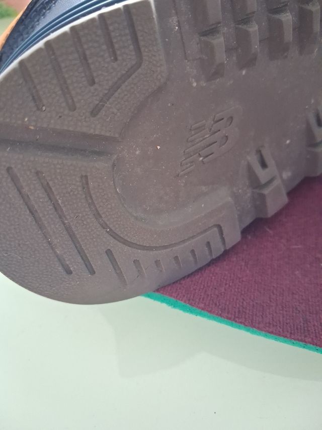 Zapatillas New Balance 550 - Azul y Marrón