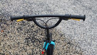 Bicicleta infantil, 16" negra/azul
