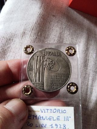 20 Lire 1928 Regno d'Italia