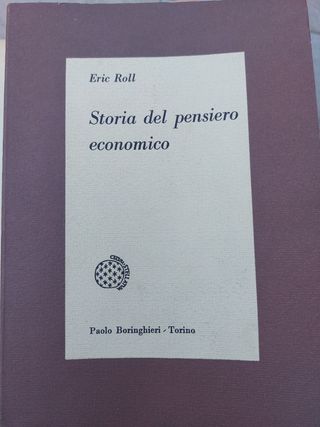 Storia del pensiero economico 