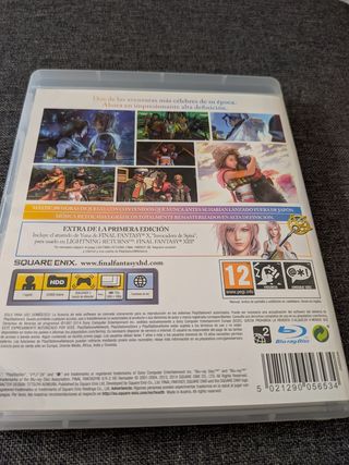 Final Fantasy X/X-2 HD Remaster PS3 
