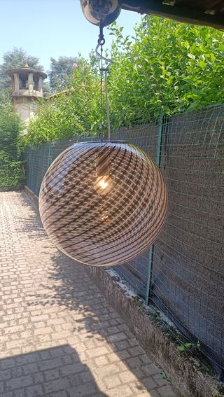 Lampada vetro Murano vintage