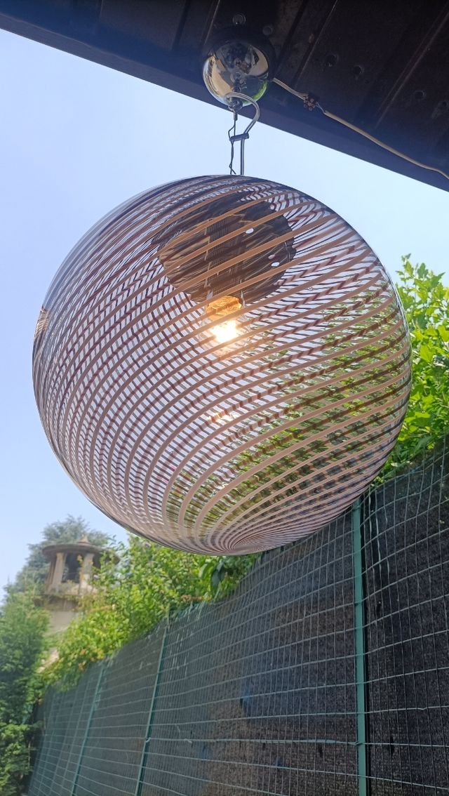 Lampada vetro Murano vintage