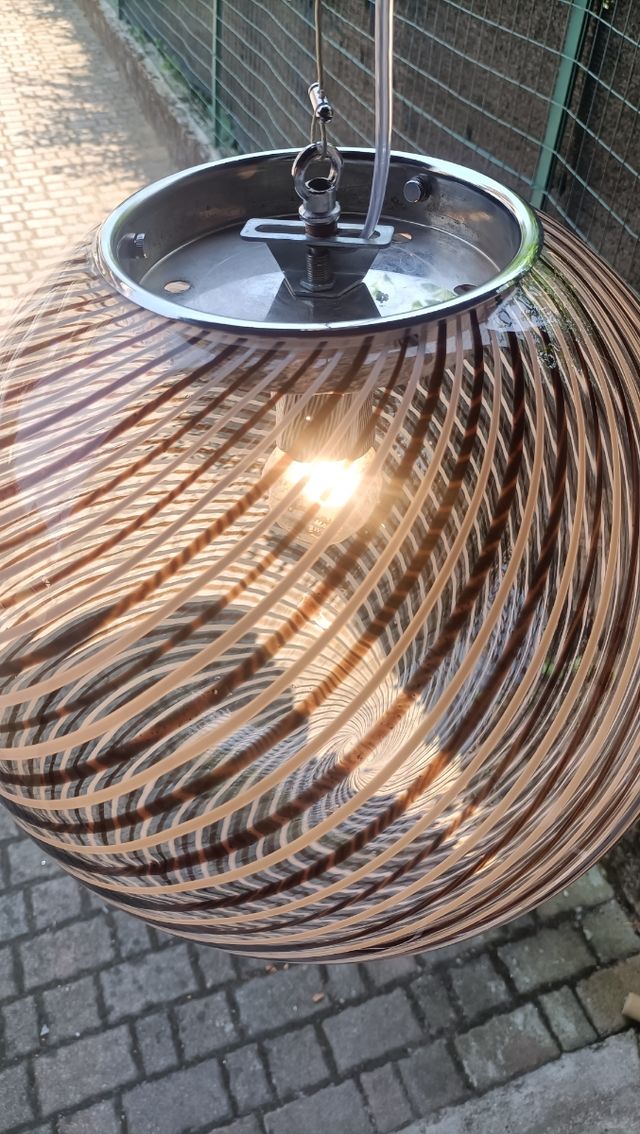 Lampada vetro Murano vintage