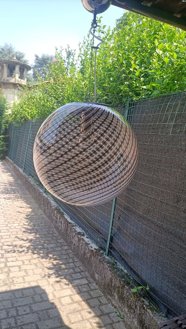 Lampada vetro Murano vintage