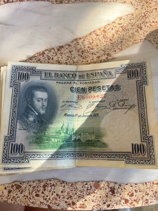 100 Pesetas 1925 - Billetes España