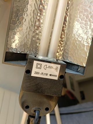 Flexo escritorio vintage negro