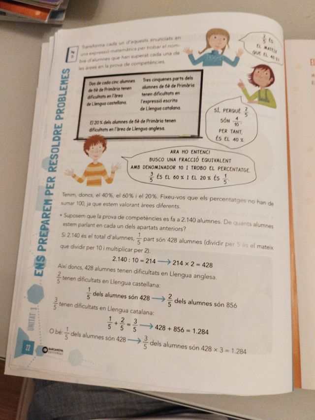 Raona 6. Matemàtiques. Coneixements