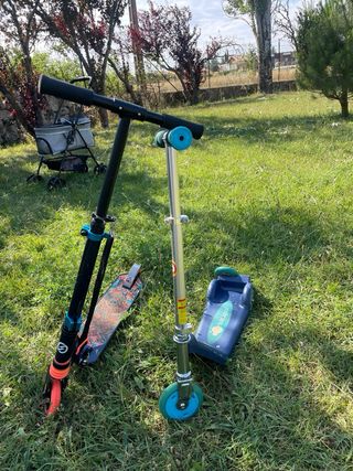 2 Patinetes: Imaginarium y Decathlon