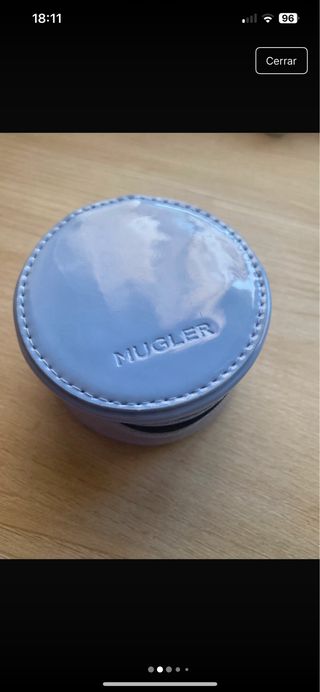 Joyero Mugler azul