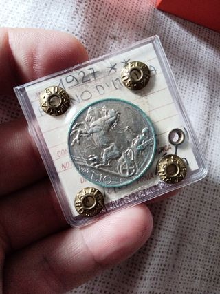 10 Lire 1927 Biga Regno d'Italia