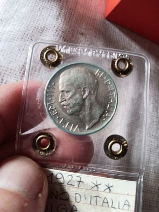 10 Lire 1927 Biga Regno d'Italia