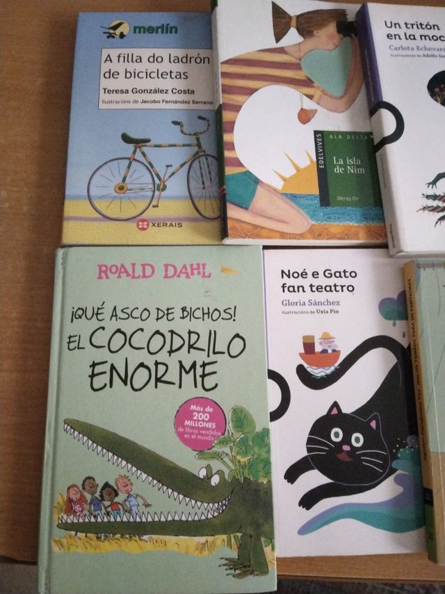 Lote 6 libros primaria