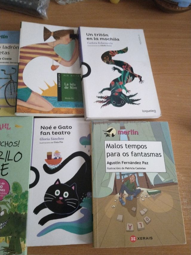 Lote 6 libros primaria