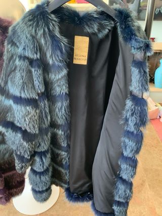 Chaquetones Silvia Marotti - Azul y Morado