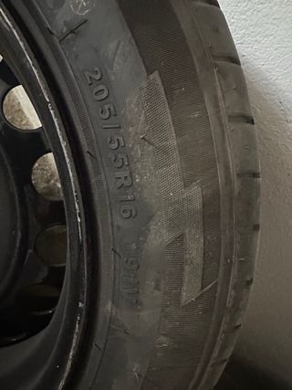4 Llantas steelies 5X100