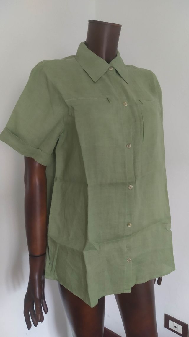 Camicia sartoriale in lino