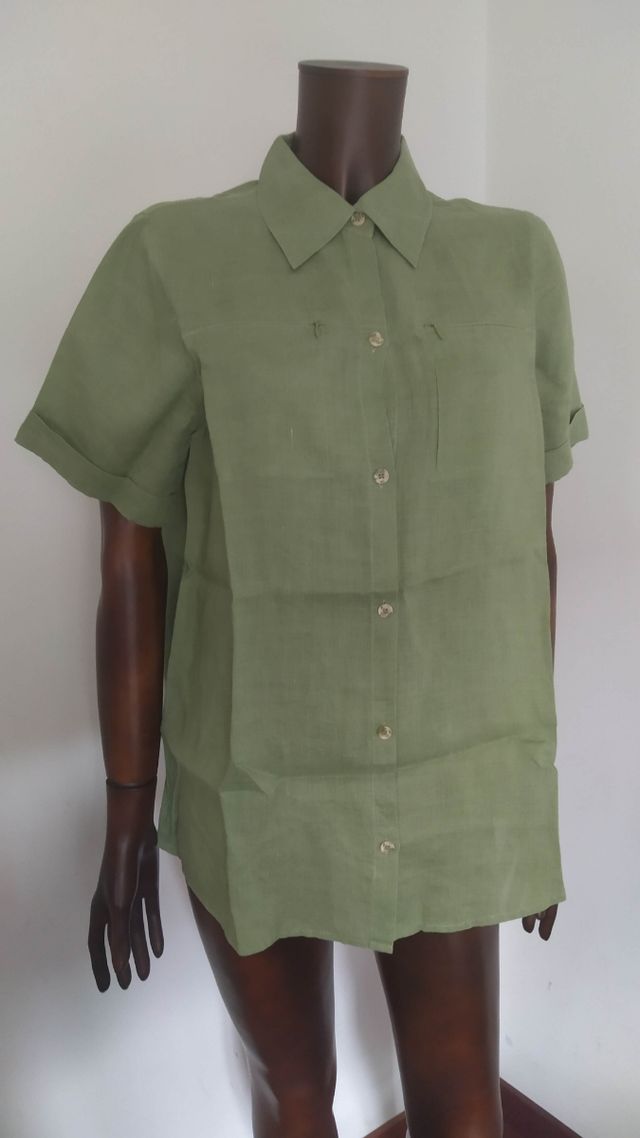 Camicia sartoriale in lino