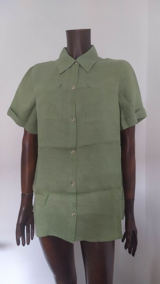 Camicia sartoriale in lino