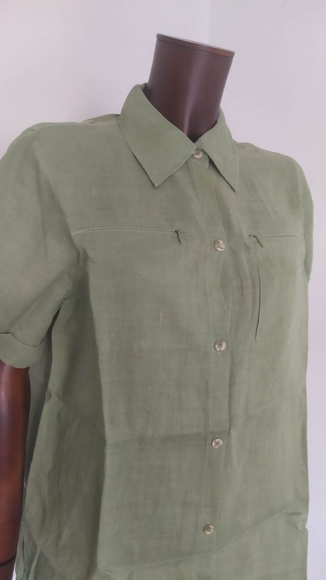 Camicia sartoriale in lino