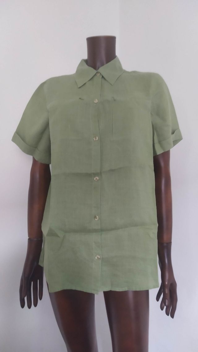 Camicia sartoriale in lino