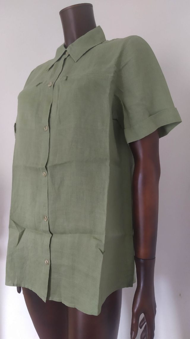 Camicia sartoriale in lino