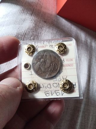 10 Centesimi 1919 - Rara Ape