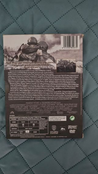 Pelicula Salvar al Soldado Ryan DVD