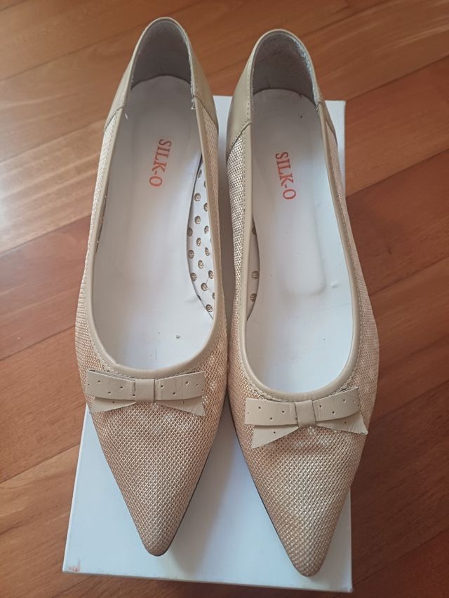 Scarpe donna Silk-o beige estive