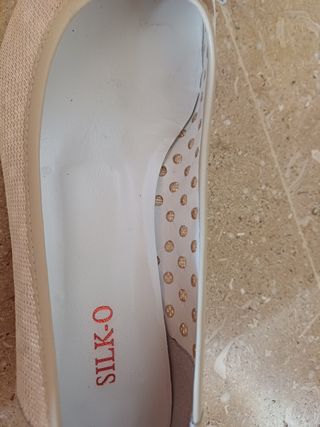 Scarpe donna Silk-o beige estive