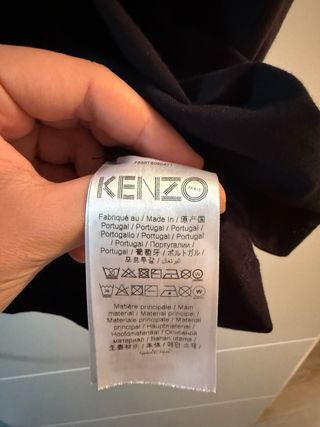 Camiseta Kenzo Tigre Negra