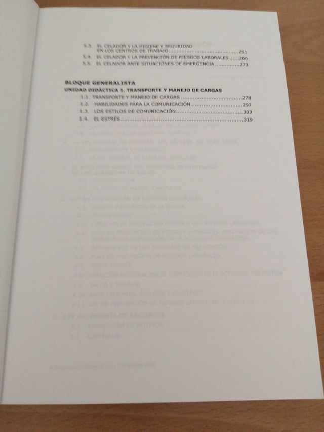 Actualización integral celadores