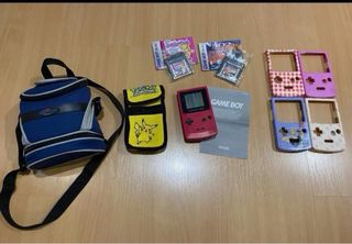 Titulo: Game Boy Color+ 2 juegos+1 funda+4carcasas