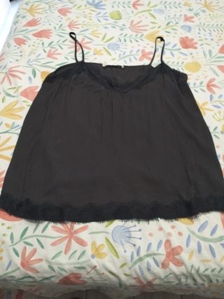 Lencero negro encaje