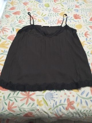 Lencero negro encaje