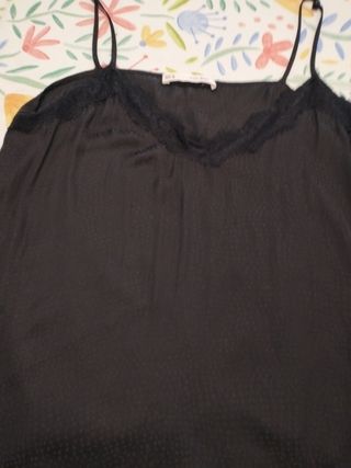 Lencero negro encaje
