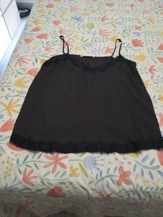Lencero negro encaje