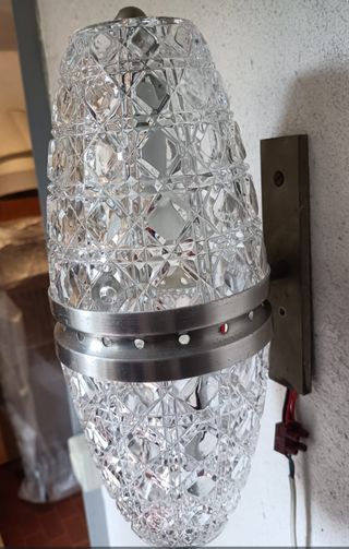 Lampe da muro vintage - vetro & metallo