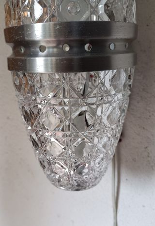 Lampe da muro vintage - vetro & metallo