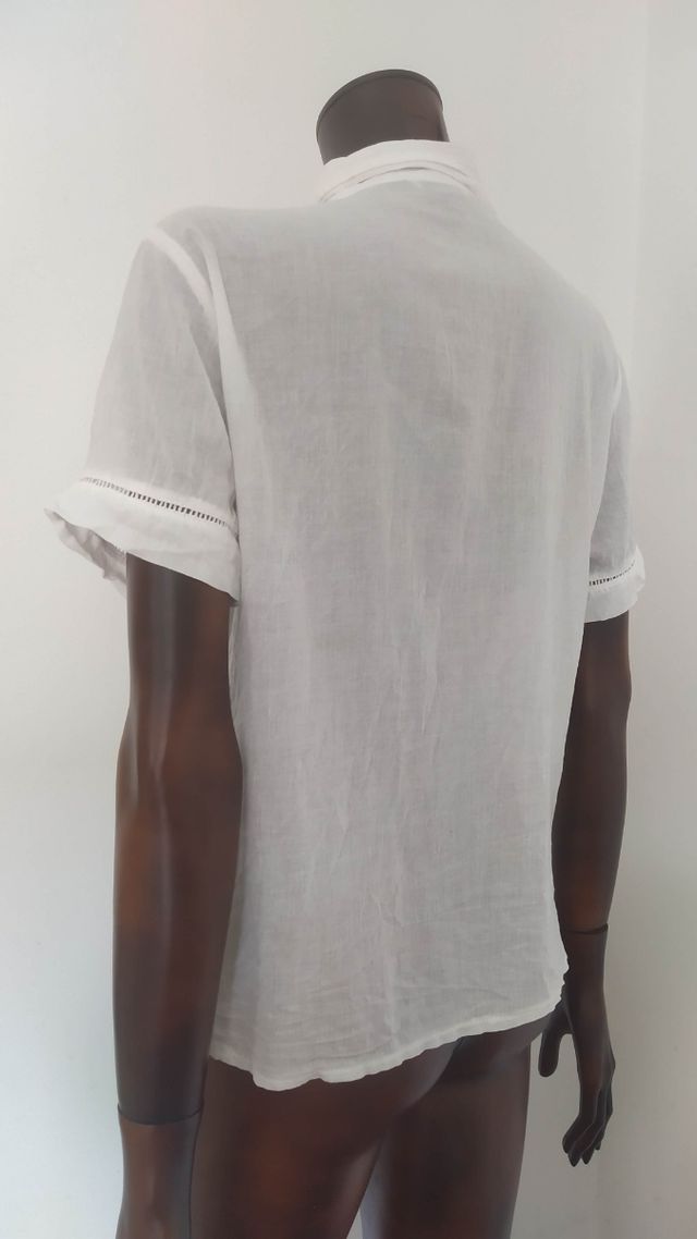 Camicia bianca cotone