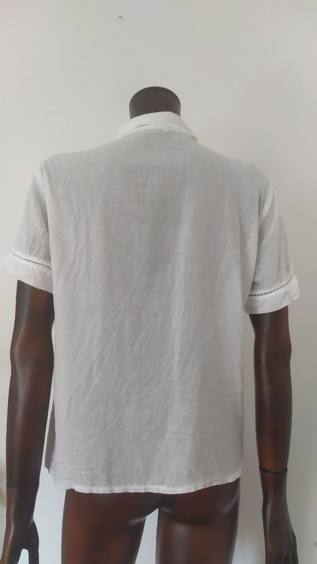 Camicia bianca cotone