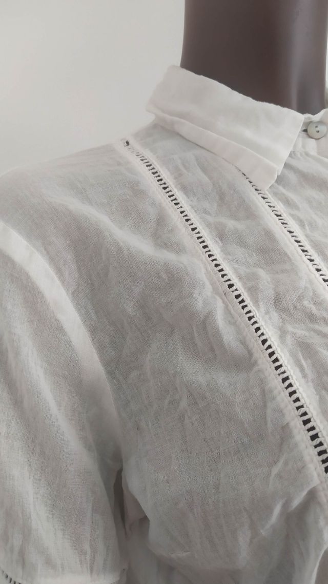 Camicia bianca cotone